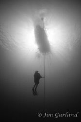 Ascent from the Sankisan Maru - Chuuk. by Jim Garland 